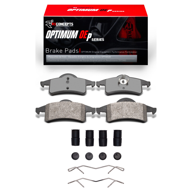 Jeep Grand Cherokee Brake Pads - Rear - R1 Concepts - Optimum OE - `99-`04